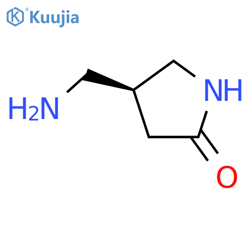 (4S)-4-(aminomethyl)pyrrolidin-2-one structure