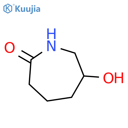 6-Hydroxyazepan-2-one structure
