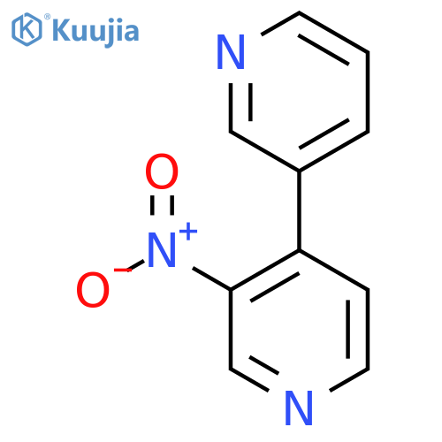 3'-Nitro-3,4'-bipyridine structure