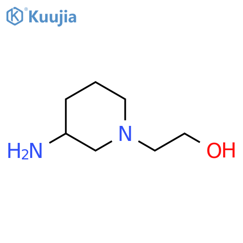 2-(3-aminopiperidin-1-yl)ethan-1-ol structure