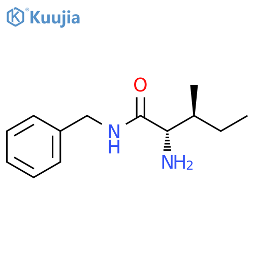 N-Benzyl L-isoleucinamide structure