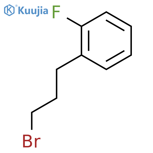 1-(3-Bromopropyl)-2-fluorobenzene structure