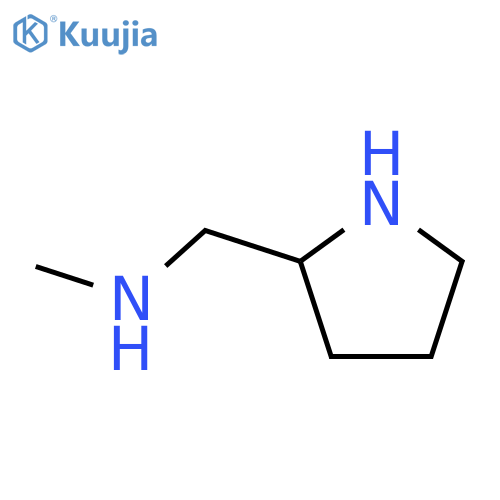 methyl[(pyrrolidin-2-yl)methyl]amine structure