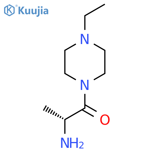 (R)-2-Amino-1-(4-ethylpiperazin-1-yl)propan-1-one structure