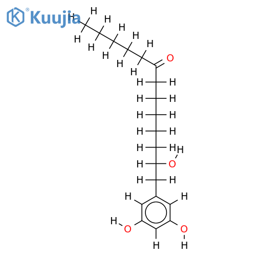 (2'R)-5-(2-hydroxy-8'-oxytridecyl)resorcinol structure