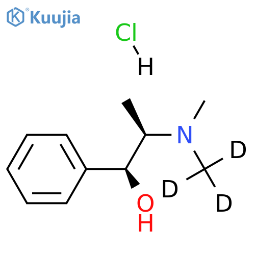 rac-Methyl Ephedrine-d3 Hydrochloride structure