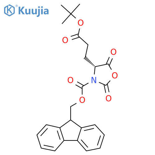 FMOC-GLU(OTBU)-NCA structure