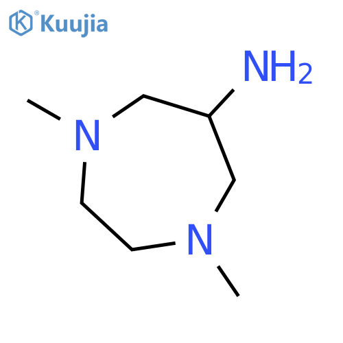 1,4-dimethyl-1,4-diazepan-6-amine structure