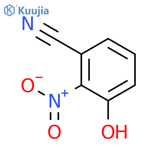 3-Hydroxy-2-nitrobenzonitrile structure