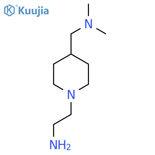 2-(4-Dimethylaminomethyl-piperidin-1-yl)-ethylamine structure