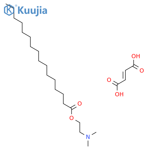 Hexadecanoic acid, 2-(dimethylamino)ethyl ester, (Z)-2-butenedioate (1 :1) structure