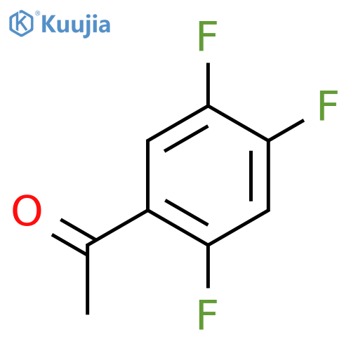 1-(2,4,5-trifluorophenyl)ethan-1-one structure