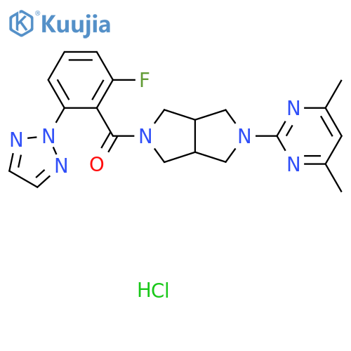 Seltorexant (hydrochloride) structure