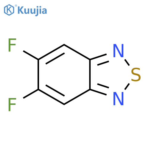 5,6-Difluoro-2,1,3-benzothiadiazole structure