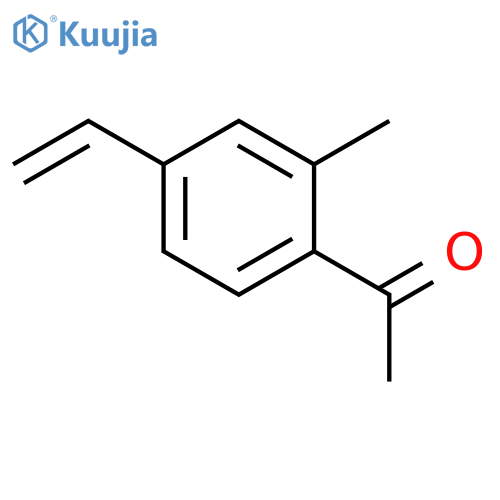 Ethanone, 1-(4-ethenyl-2-methylphenyl)- (9CI) structure