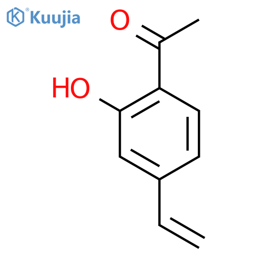 Ethanone, 1-(4-ethenyl-2-hydroxyphenyl)- (9CI) structure