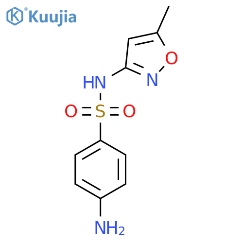 Sulfamethoxazole structure