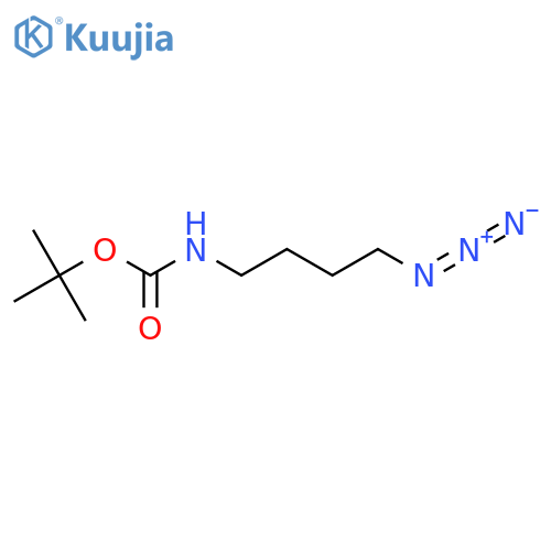 tert-Butyl N-(4-azidobutyl)carbamate structure