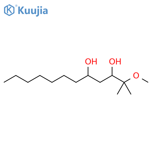 3,5-dodecanediol, 2-methoxy-2-methyl- structure