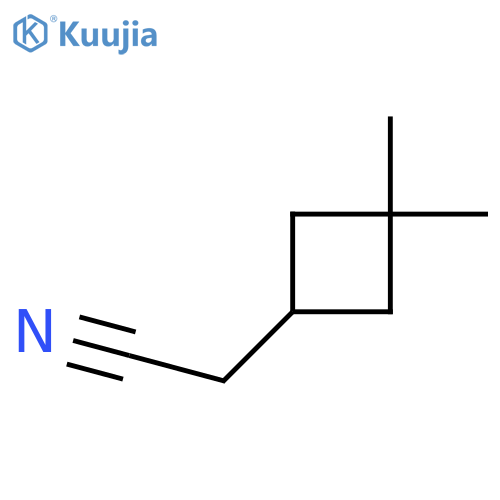 2-(3,3-Dimethylcyclobutyl)acetonitrile structure