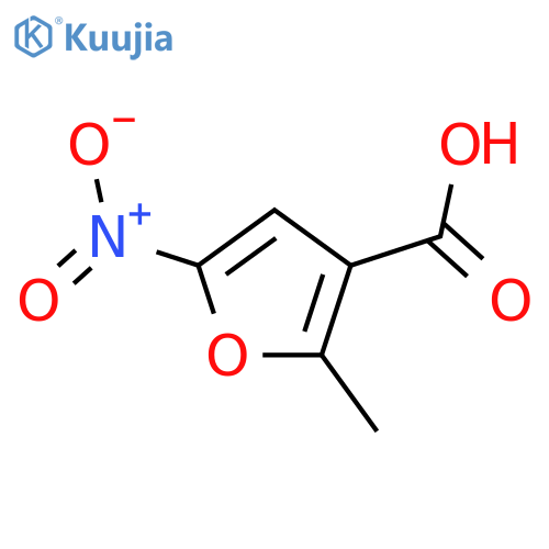2-methyl-5-nitrofuran-3-carboxylic acid structure