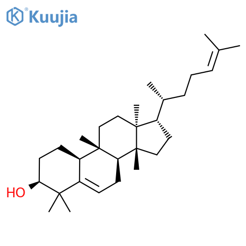 19-Norlanosta-5,24-dien-3-ol,9-methyl-, (3b,8a,9b,10a,13a,14b,17a)- structure