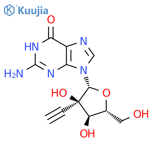 2'-C-Ethynylguanosine structure