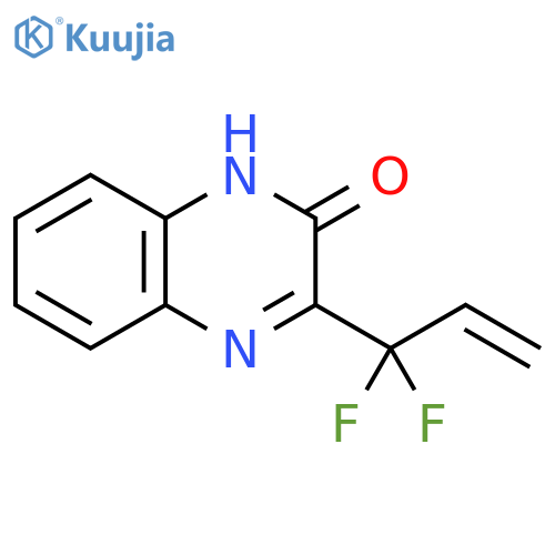 3-(1,1-Difluoro-2-propen-1-yl)-2(1H)-quinoxalinone structure