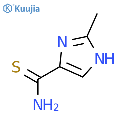 2-Methyl-1H-imidazole-4-carbothioamide structure