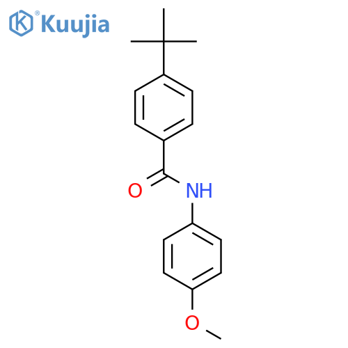 4-Tert-butyl-N-(4-methoxyphenyl)benzamide structure