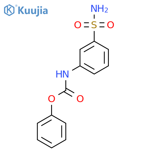 Phenyl N-(3-Sulfamoylphenyl)carbamate structure