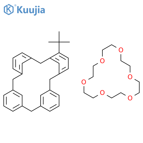 31H-4,21-(Methano[1,3]benzenomethano)-26,30-metheno-25H-dibenzo[q,z][1,4,7,10,13,16]hexaoxacycloheptacosin-32,35-diol,2,23,28,38-tetrakis(1,1-dimethylethyl)-6,7,9,10,12,13,15,16,18,19-decahydro- structure