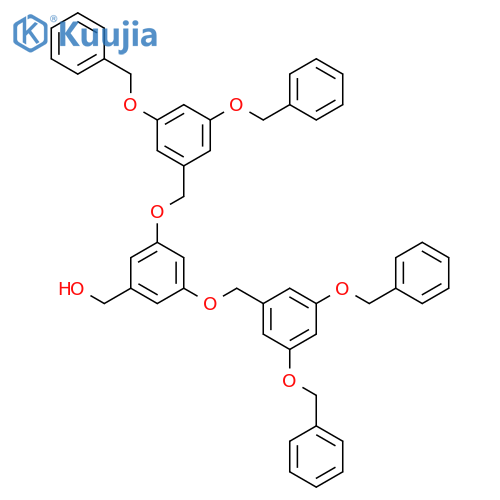 Benzenemethanol, 3,5-bis[[3,5-bis(phenylmethoxy)phenyl]methoxy]- structure