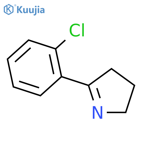 5-(2-Chlorophenyl)-3,4-dihydro-2H-pyrrole structure