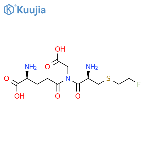 Glycine,L-g-glutamyl-S-(2-fluoroethyl)-L-cysteinyl-(9CI) structure