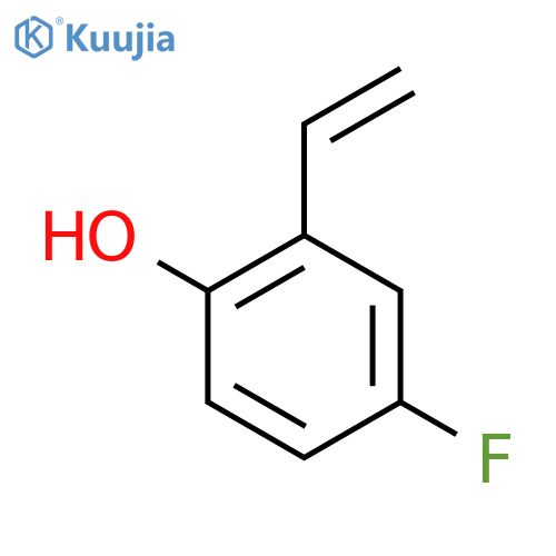 4-Fluoro-2-vinylphenol structure