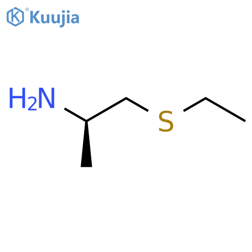 (2R)-1-(ethylsulfanyl)propan-2-amine structure