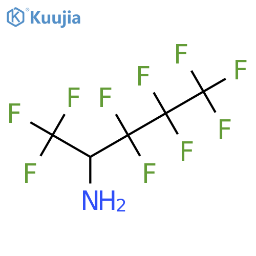 1,1,1,3,3,4,4,5,5,5-decafluoropentan-2-amine structure