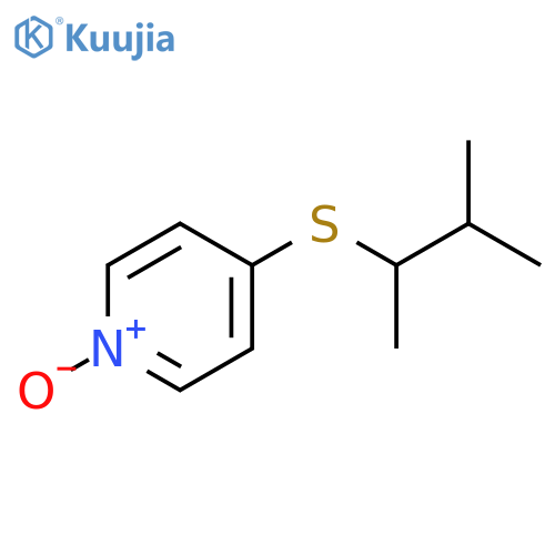 Pyridine,4-[(1,2-dimethylpropyl)thio]-, 1-oxide structure