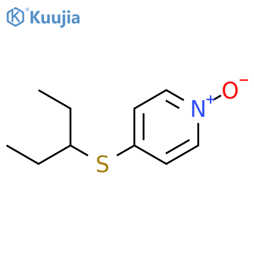 Pyridine,4-[(1-ethylpropyl)thio]-, 1-oxide structure