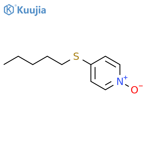 Pyridine,4-(pentylthio)-, 1-oxide structure
