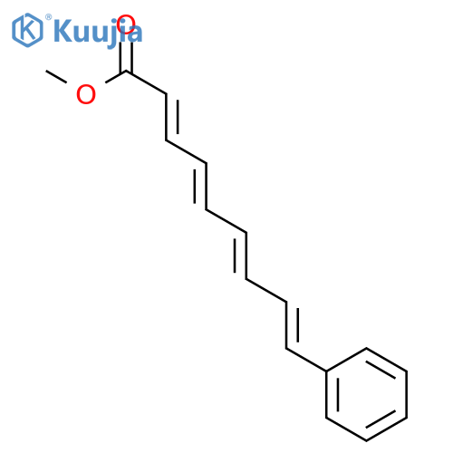 2,4,6,8-Nonatetraenoic acid, 9-phenyl-, methyl ester, (2E,4E,6E,8E)- structure