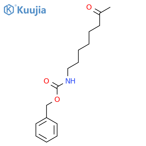 benzyl N-(7-oxooctyl)carbamate structure
