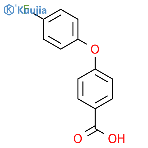 4-(4-Fluorophenoxy)benzoic acid structure