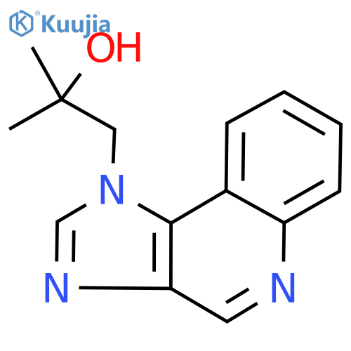 α,α-Dimethyl-1H-imidazo4,5-cquinoline-1-ethanol structure