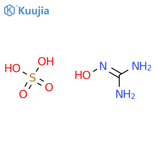 N-hydroxyguanidine, sulfuric acid structure