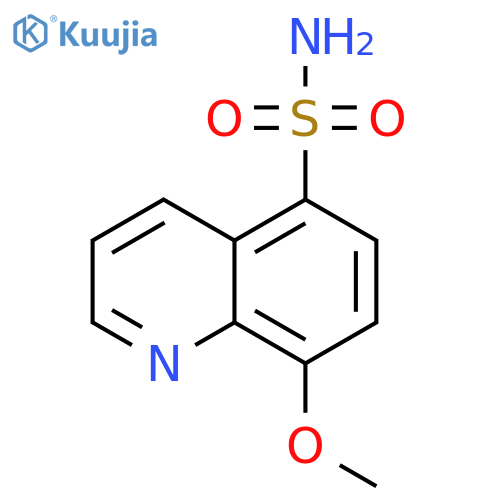 8-methoxyquinoline-5-sulfonamide structure