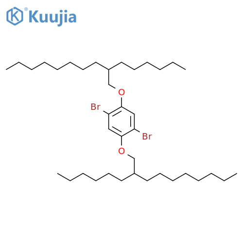 1,4-Dibromo-2,5-bis(2-hexyldecyloxy)benzene structure