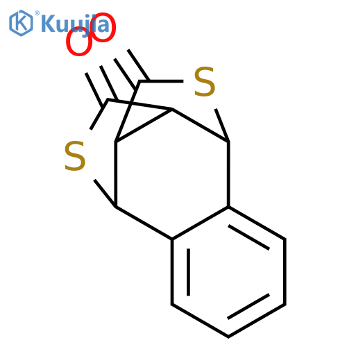 5,1,4-(Epithioethanylylidene)-2-benzothiepin-3,11(1H)-dione,4,5-dihydro- (9CI) structure