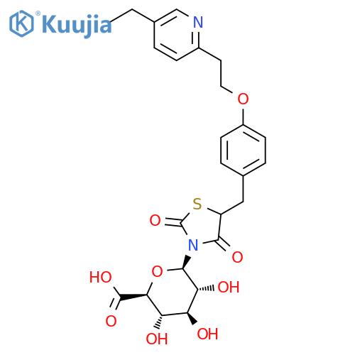Pioglitazone N-β-D-Glucuronide structure